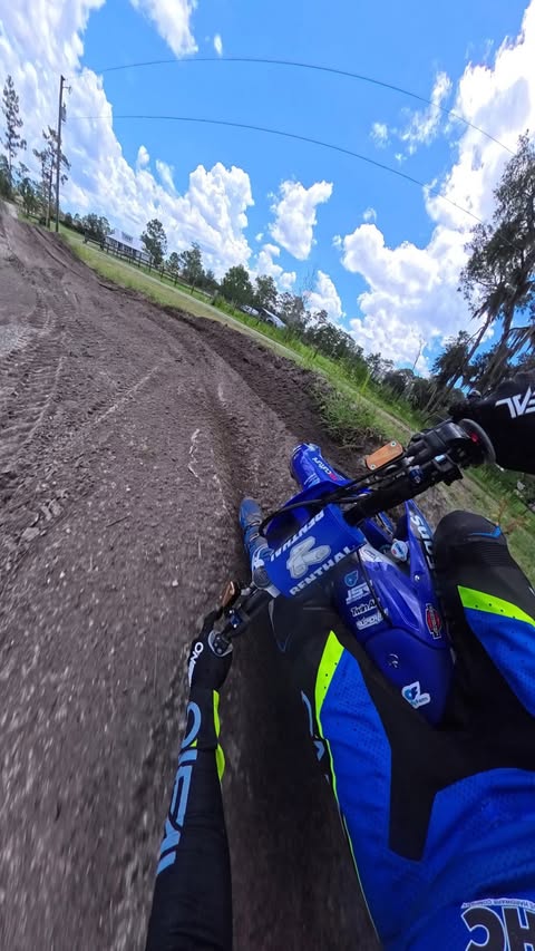 Instagram post by @justinstarling for Insta360 Moto. Caption reads: [...] rollers 🫡 ••• Brought to you by....