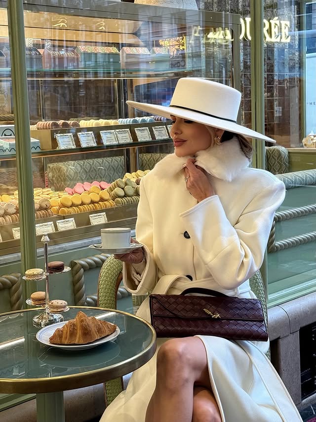 Instagram post by @burlingtonarcade for LADUREE PARIS OFFICIEL. Caption reads: Some places never need an introduction! A moment....