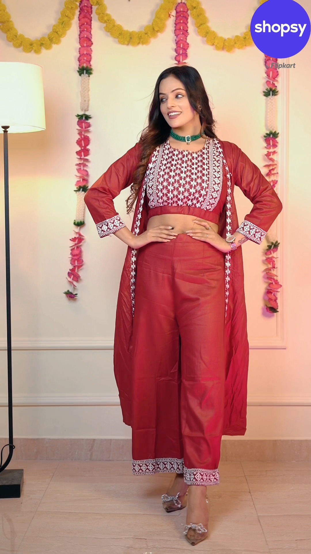 Instagram post by @somyatripathii for Shopsy. Caption reads: Same outfit, different vibe 😏
Just mixed my looks....