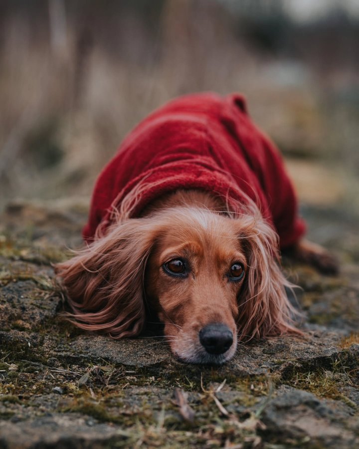 Instagram post by @woofwagwalk for Ruff and Tumble. Caption reads: [...] for me is that I get to put on my....