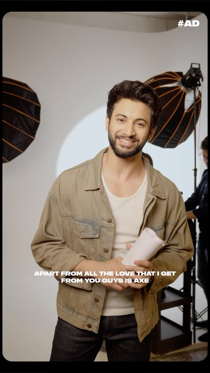 Instagram post by @rohitsaraf for AXE. Caption reads: Impress and inspire with a fragrance that’s as....