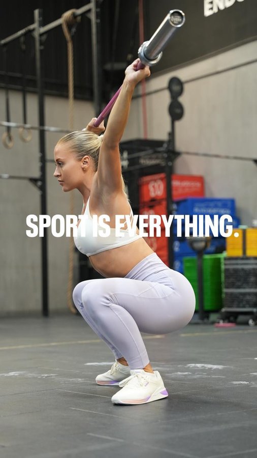 Instagram post by @bethhannam for Reebok Middle East & N.Africa. Caption reads: What is sport?

Sport is more than just a game.....