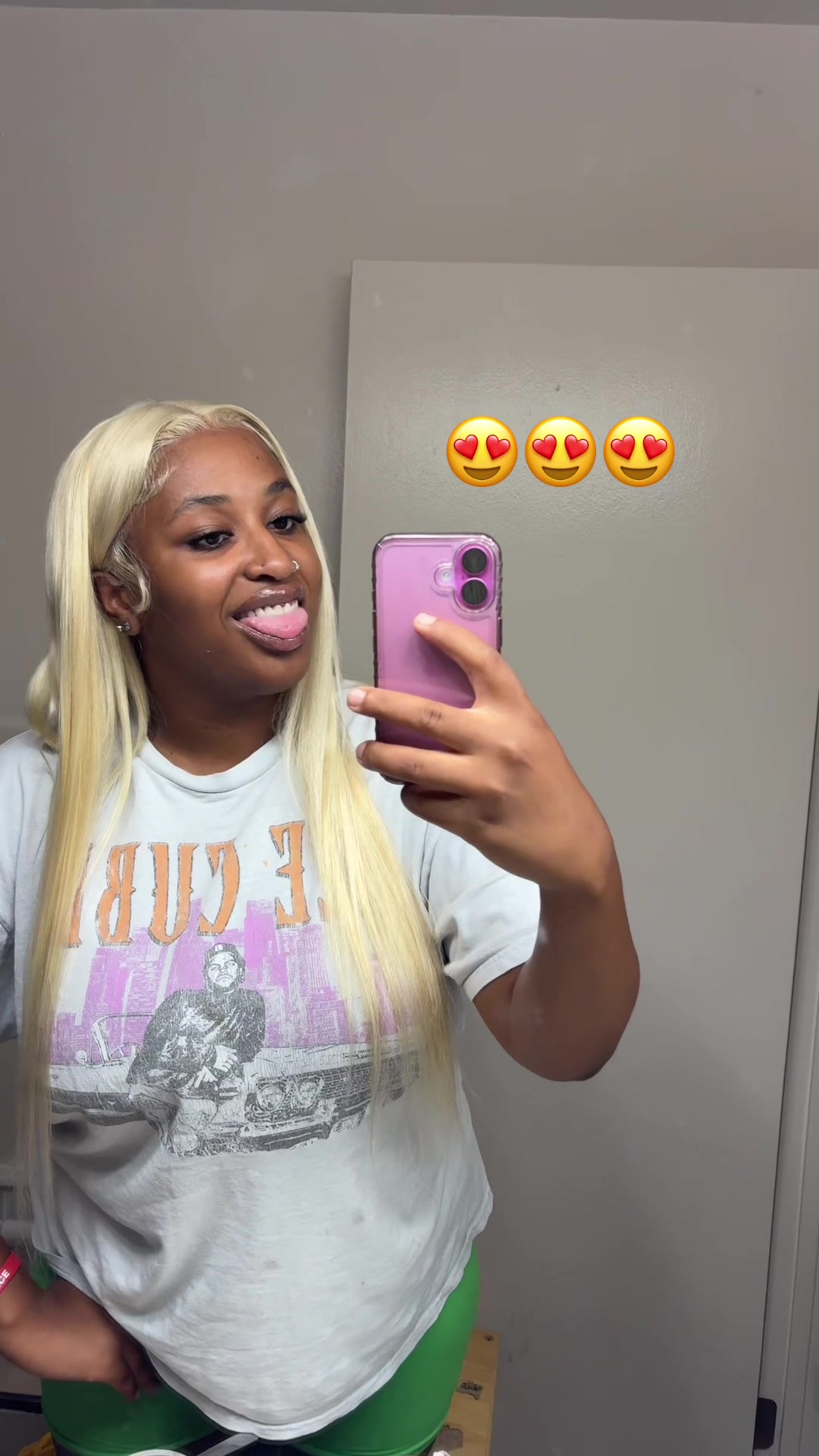 TikTok post by @_adriannasimonee for Nadula. Caption reads: Love me a good 613 wig!😍😍😍install by me ofc....
