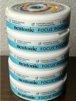 TikTok post by @_xomillie95 for Neutonic. Caption reads: [...] focused & get stuff done 👀⚡️ these neutonic....