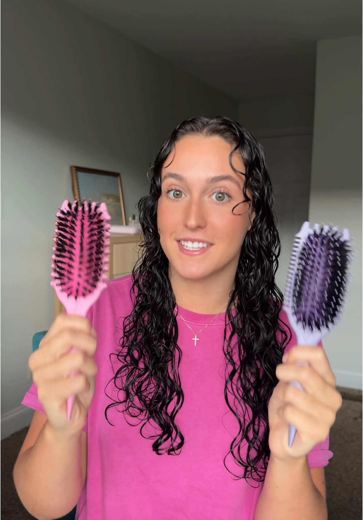 TikTok post by @marysa.lynn for BounceCurl. Caption reads: [...]....