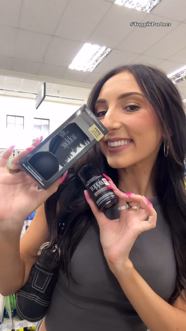 Instagram post by @itsalexissimone for Toppik. Caption reads: #toppikpartner If you want to elevate your....