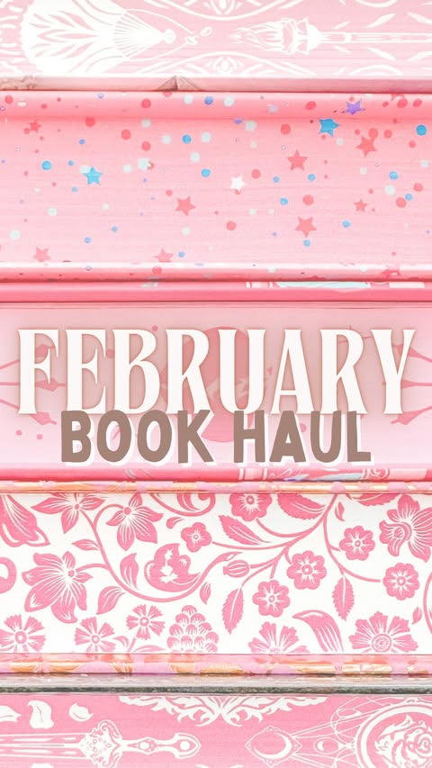Instagram post by @skyeslibrary for Penguin Teen. Caption reads: ♡ a book you hauled (or unhauled) in february? —⠀....