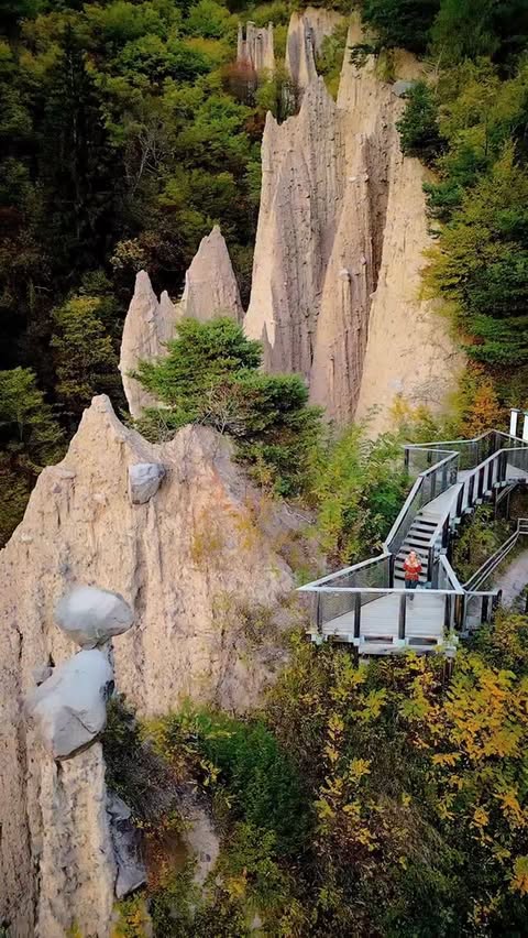 Instagram post by @elenagroebert for Visit Trentino. Caption reads: [...] enchanted me with its beauty @visittrentino....