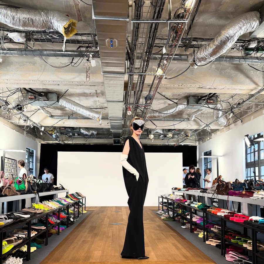 Instagram post by @pppiccioli for Balenciaga. Caption reads: The heartbeat. 
The heartbeat is the rhythm we....