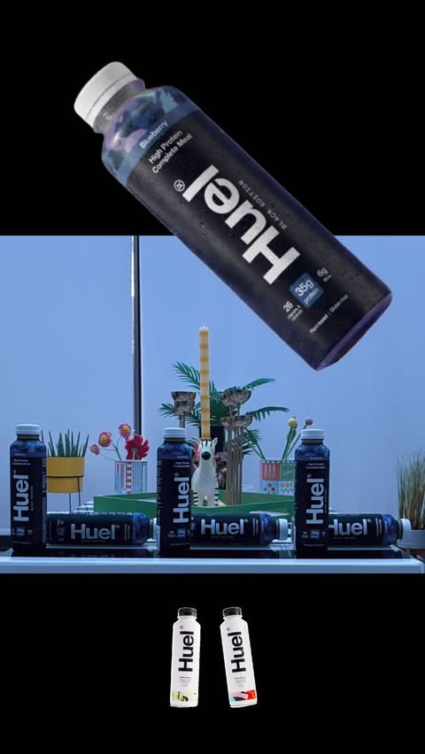 Instagram post by @aggielang for Huel. Caption reads: AD| @huel Use my link to receive discount code: or....