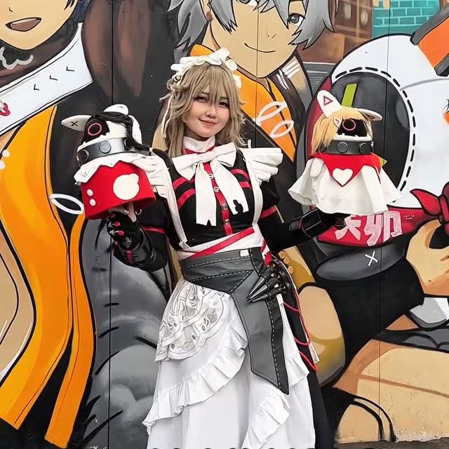 Instagram post by @azulacann for Zenless Zone Zero. Caption reads: Aku lagi ada diiiiii........

Zenless Zone Zero....