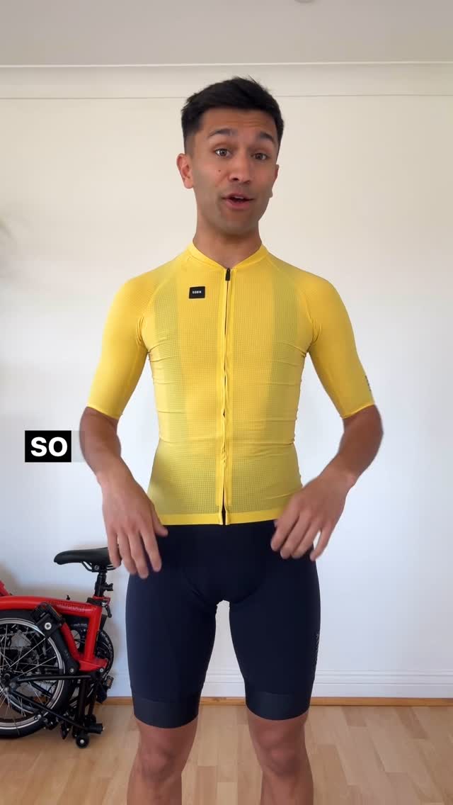 Instagram post by @cyclingnews_feed for Gobik. Caption reads: [...] rider in the new Unity collection from....