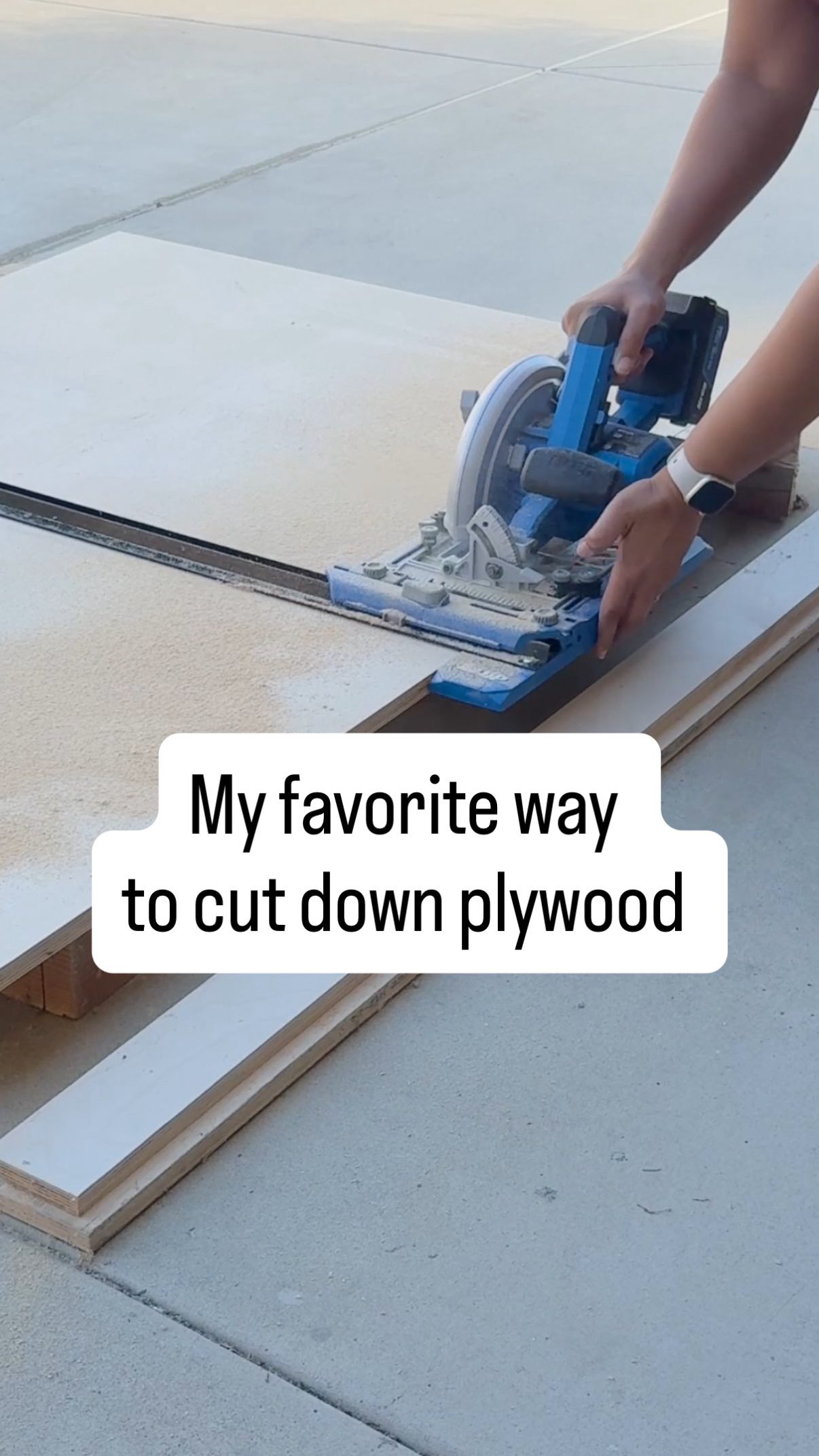 Instagram post by @anikasdiylife for Kreg Tool. Caption reads: No more setting up messy guides. #ad 

The new....