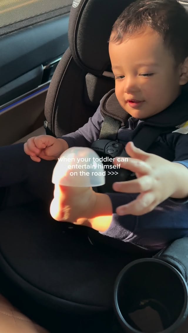 Instagram post by @jessicalemus__ for Graco. Caption reads: Lately I’ve found Ezekiel doing so many new things....