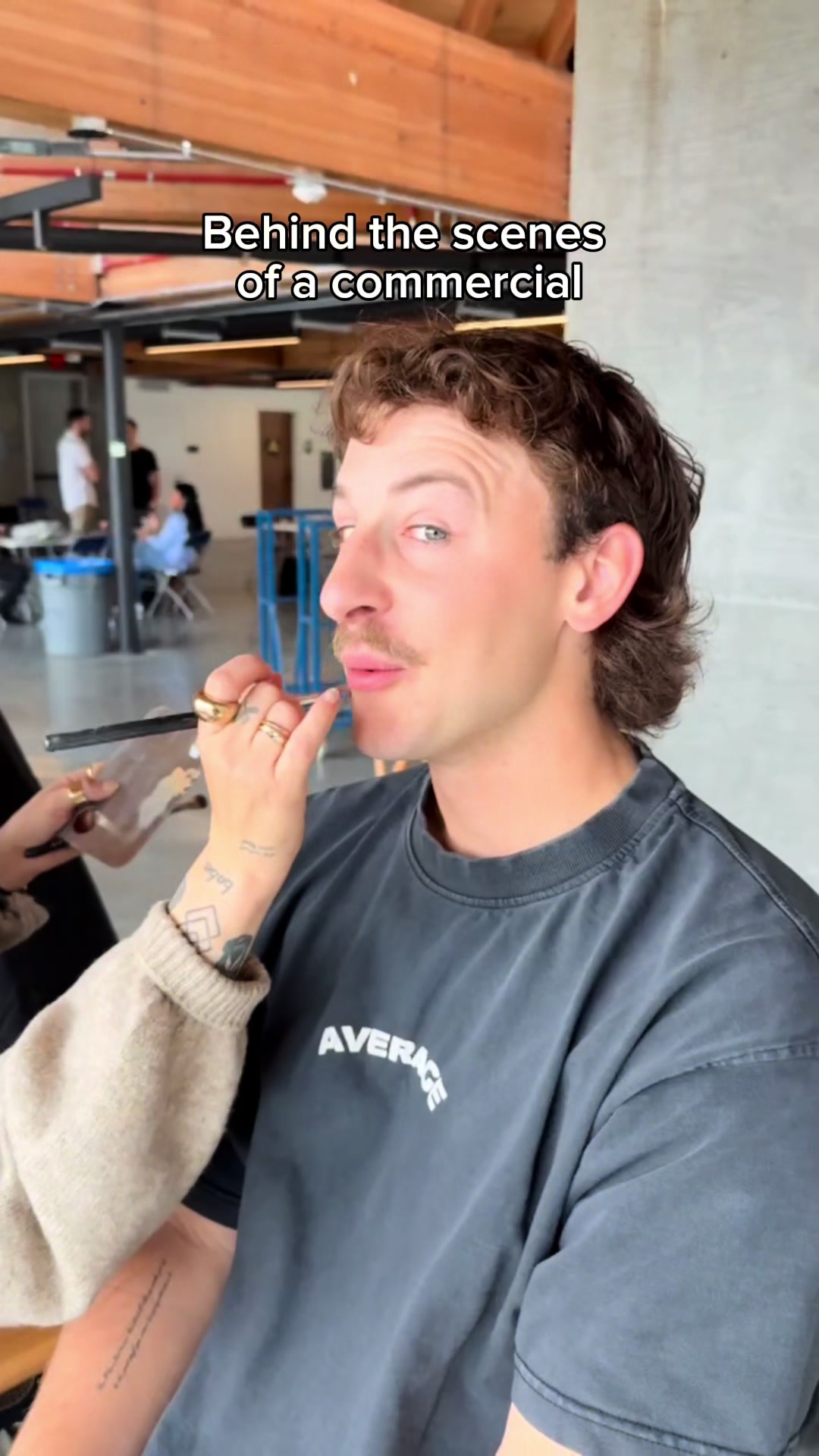 TikTok post by @thepointerbrothers_ for Cuts Clothing. Caption reads: this was a blast! Shoutout to @Cuts Clothing for....