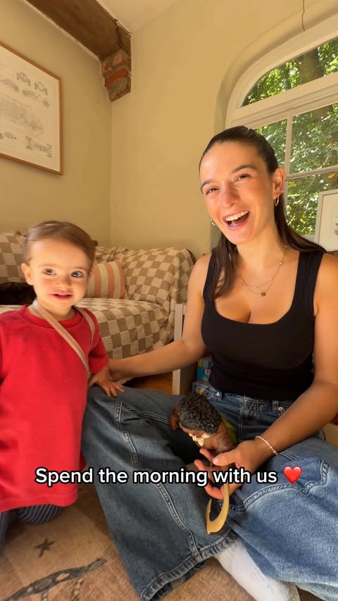 Instagram post by @senezleyla for Ocado. Caption reads: [...] toddler essentials and groceries than....