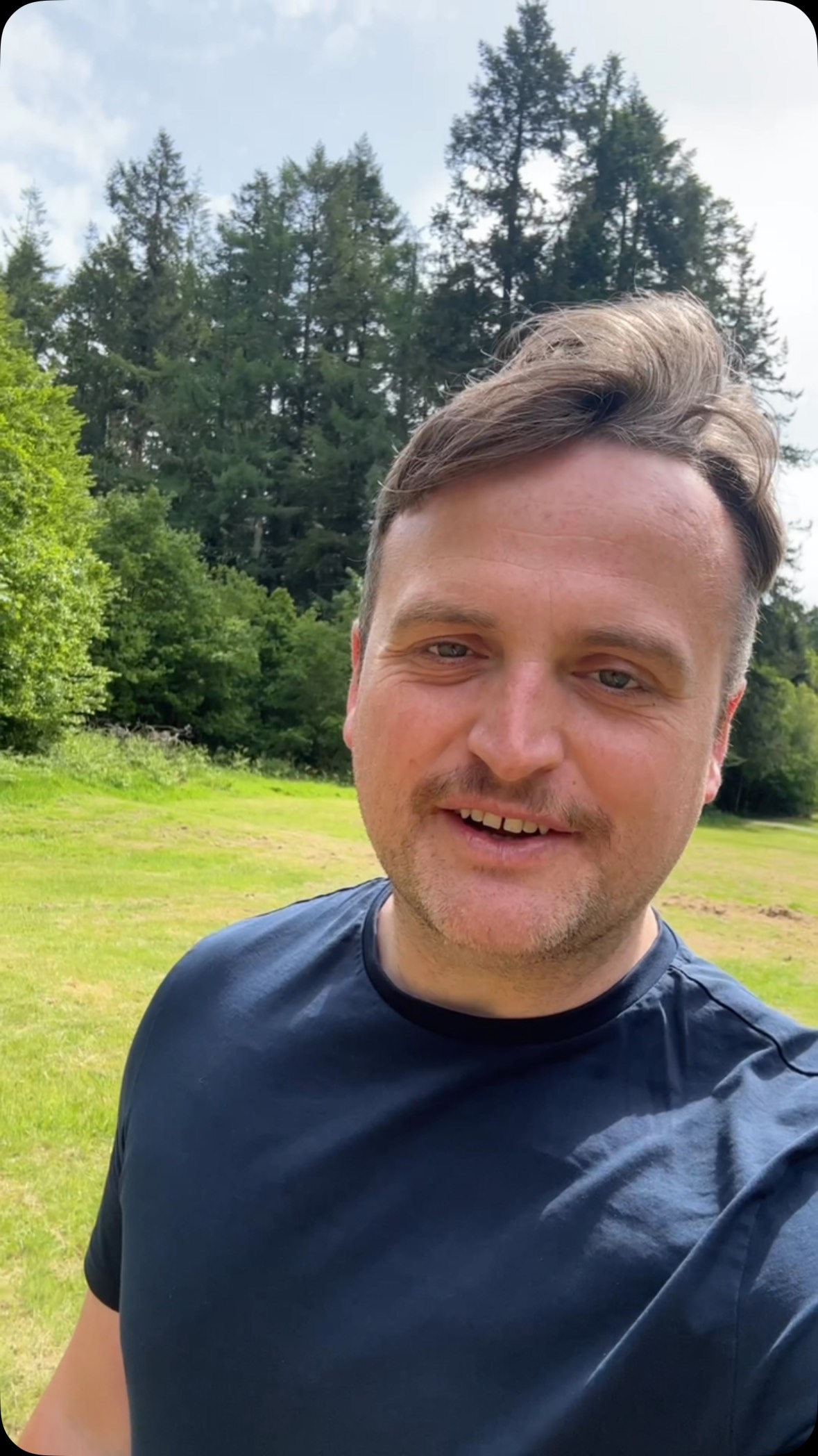 Instagram post by @peterjmcgann for Virgin Media Ireland. Caption reads: #AD I’ve been named Virgin Media’s Wicklow....