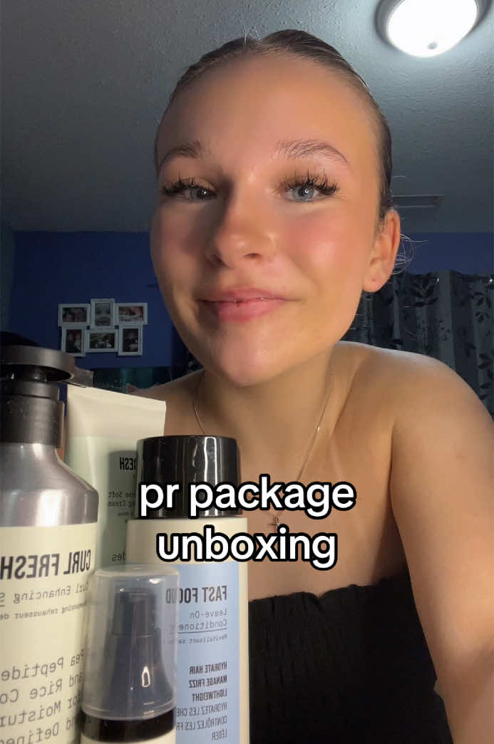 TikTok post by @sjowie_ for Israel Police (Arabic). Caption reads: pr package unboxing!! Tysm @AG Care I am so so....