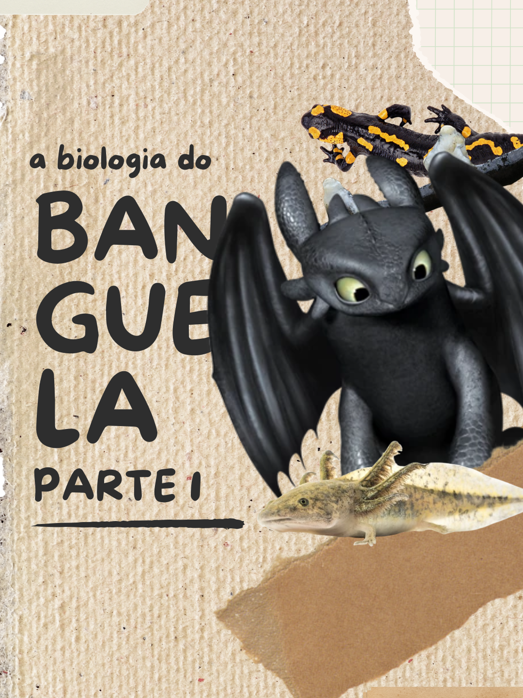 TikTok post by @bioandrefrancis for DreamWorks. Caption reads: REFERÊNCIAS: · POUGH, F. Harvey. A Vida dos....