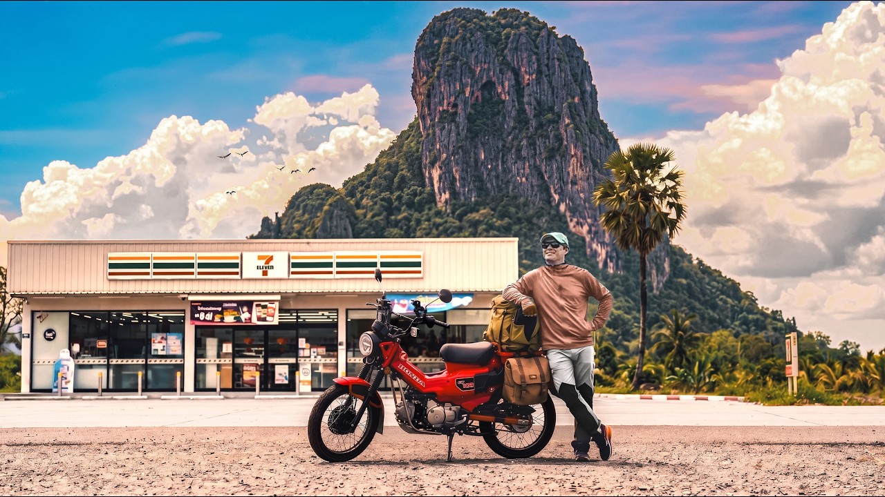 YouTube post by @PaddyDoyle. for Ekster. Caption reads: You NEED to visit Phatthalung 🇹🇭 Ekster Father’s....