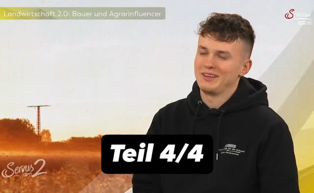 Instagram post by @markusholzschuster for ServusTV. Caption reads: ganzes Interview in 4 Teilen auf meinem....