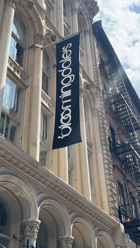 Instagram post by @ohn_mintyfresh for Bloomingdale's. Caption reads: My weekly dose of @bloomingdales 🤗 one stop shop....