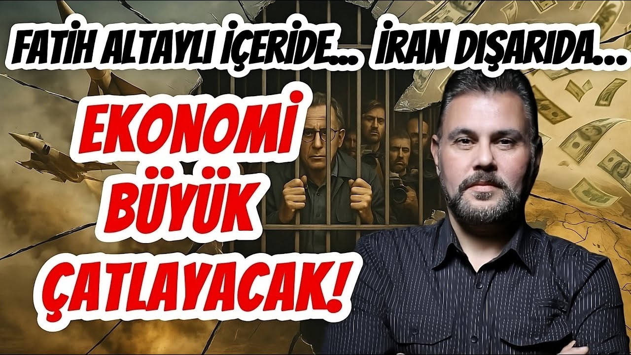 YouTube post by @MuratMuratoğlu for Bitlo. Caption reads: EKONOMİ BÜYÜK ÇATLAYACAK! FATİH ALTAYLI İÇERİDE.......