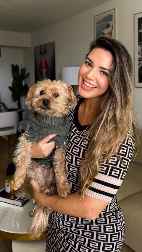 Instagram post by @dianaahernandez for Muddy Mat. Caption reads: [...] a soft little cloud just for her ☁️🐶....