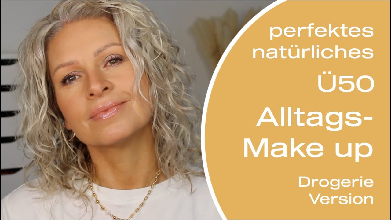 YouTube post by @MamaCo for Mainpunkt. Caption reads: Natural everyday makeup over 50 perfectly made up....