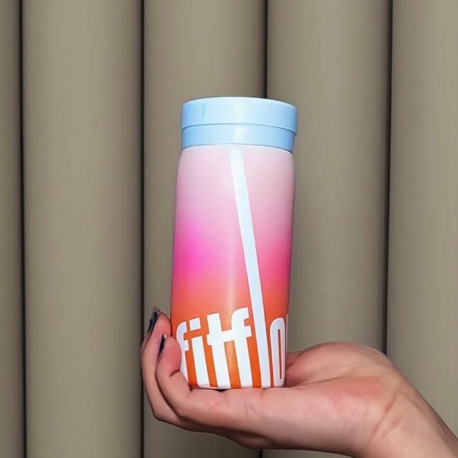 Instagram post by @karindennisha for FitFlop. Caption reads: Easy looks that go wherever I go 🌤
My go-to pair....