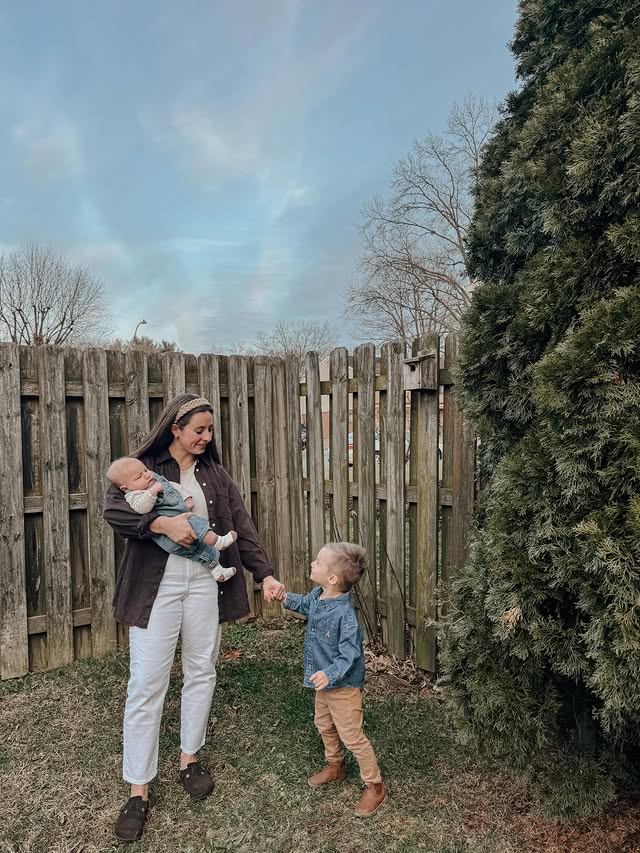 Instagram post by @christa.stauffer for GAP. Caption reads: [...] boy crew in comfort + style all thanks to....