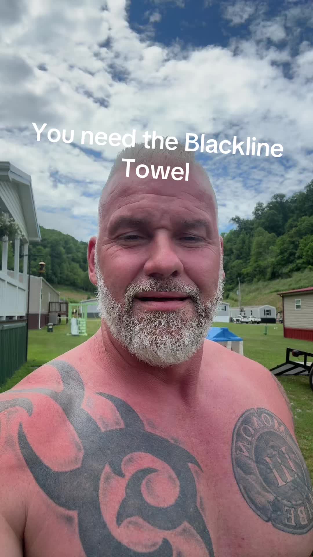 TikTok post by @mattnbaby1 for Blackline Car Care. Caption reads: #come on @Blackline @louanncollinsrn....