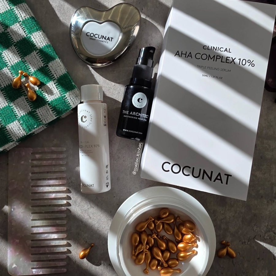 Instagram post by @taviben.kitchen for Cocunat. Caption reads: [...] code FYP25 for an exclusive discount on....