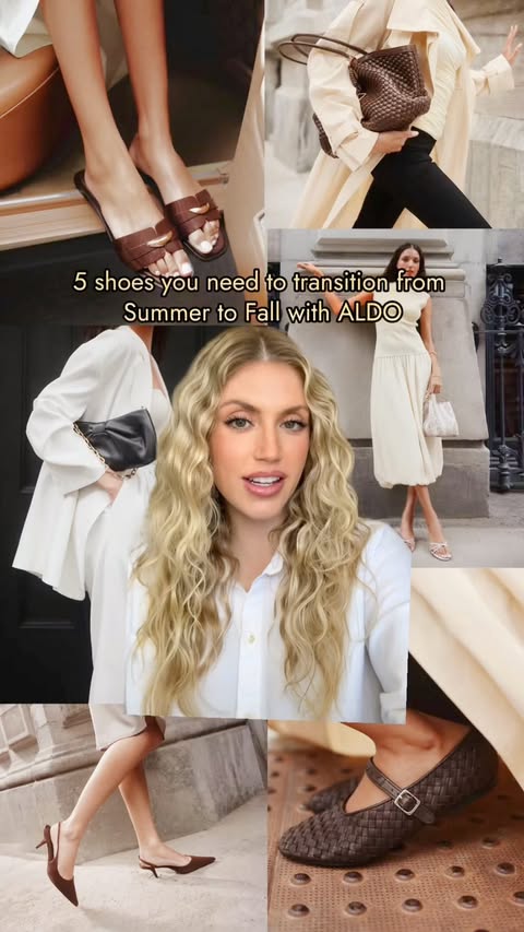 Instagram post by @autumnmarieraphael for ALDO Shoes. Caption reads: Stepping into the new season one pair of....