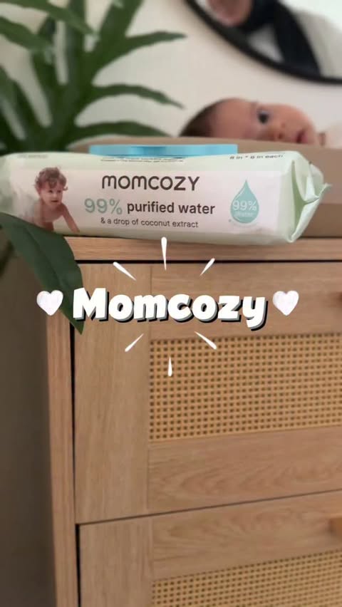 Instagram post by @ugc_zeynep for Momcozy. Caption reads: [...] in our diaper bag and around the house!....