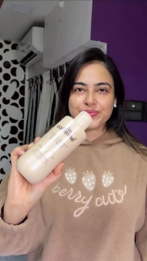 Instagram post by @jooberoi for mCaffeine. Caption reads: The 28-day glow-up starts now. ⏳ Say goodbye to....