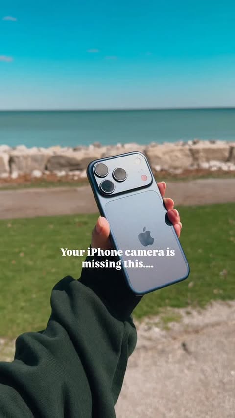 Instagram post by @anuvrat__ for SmallRig. Caption reads: Level up your iPhone 17 pro camera with SmallRig....