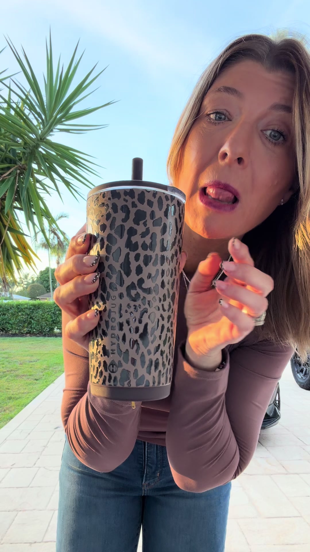 TikTok post by @justthegirltoo for HYDROJUG. Caption reads: My absolute new obsession. @HYDROJUG....