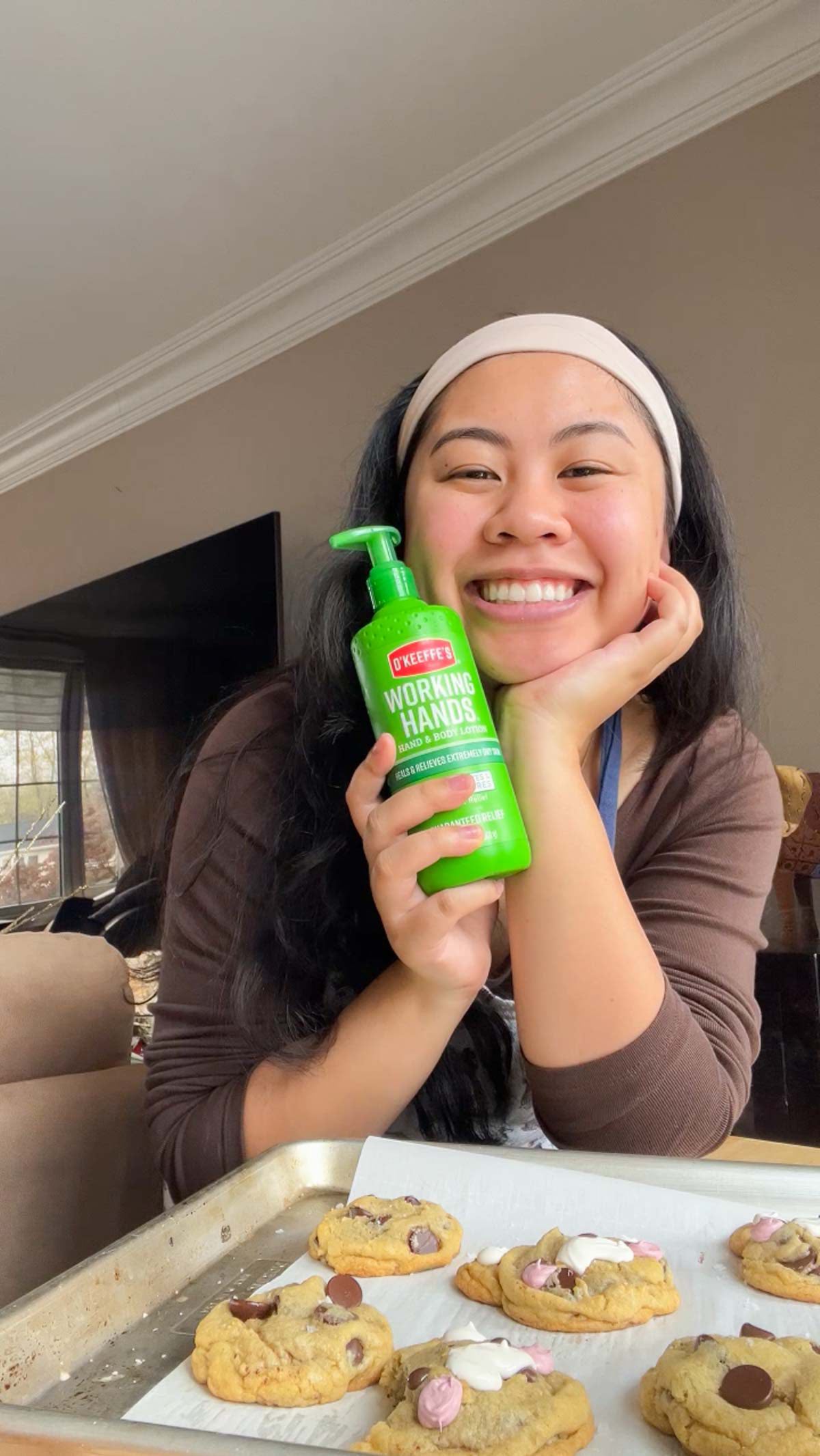 Instagram post by @bitesbybianca for O’Keeffe’s Company. Caption reads: …am I the only one who does this?! #ad

With all....