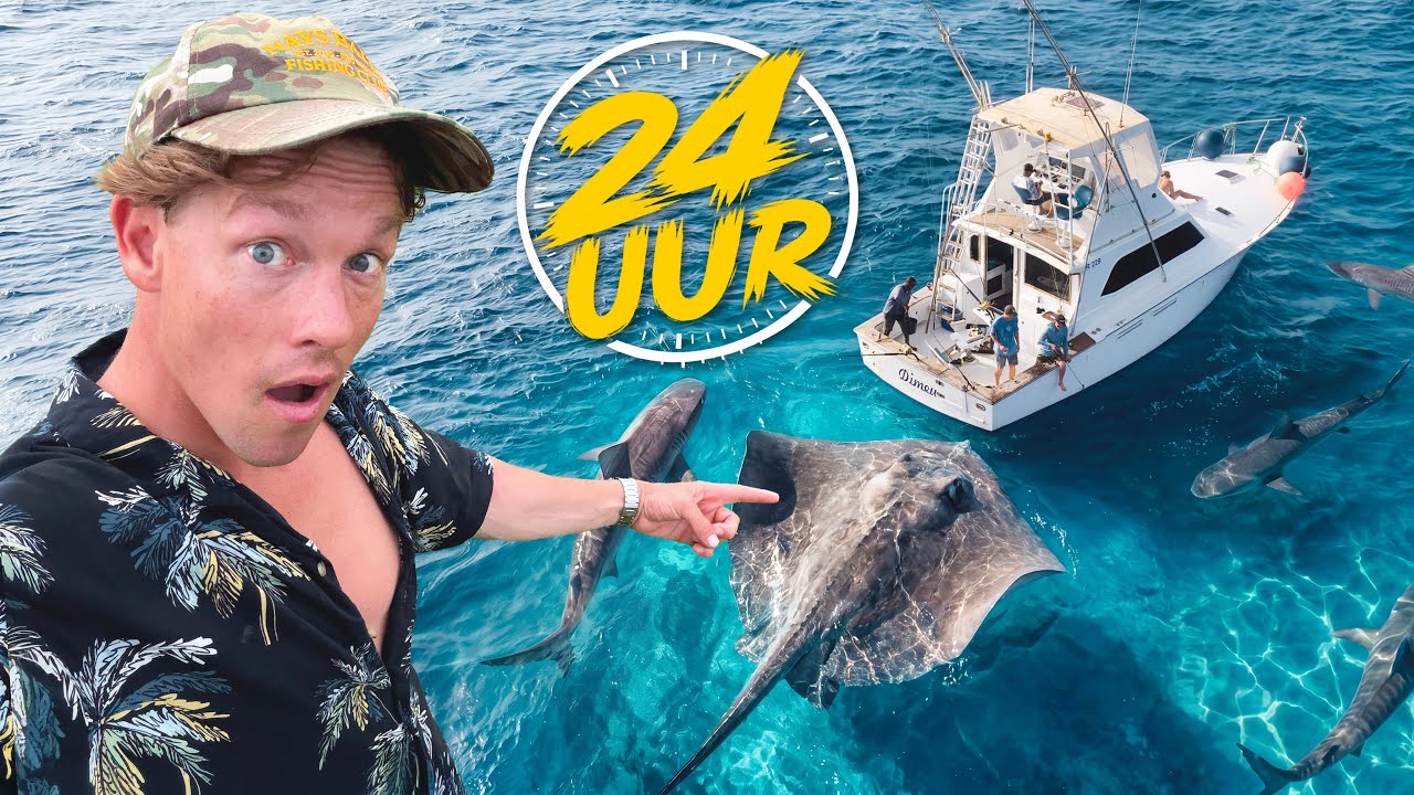 YouTube post by @DanielWeyers for Fauna Hengelsport. Caption reads: [...] verkrijgbaar via Fauna Hengelsport!....
