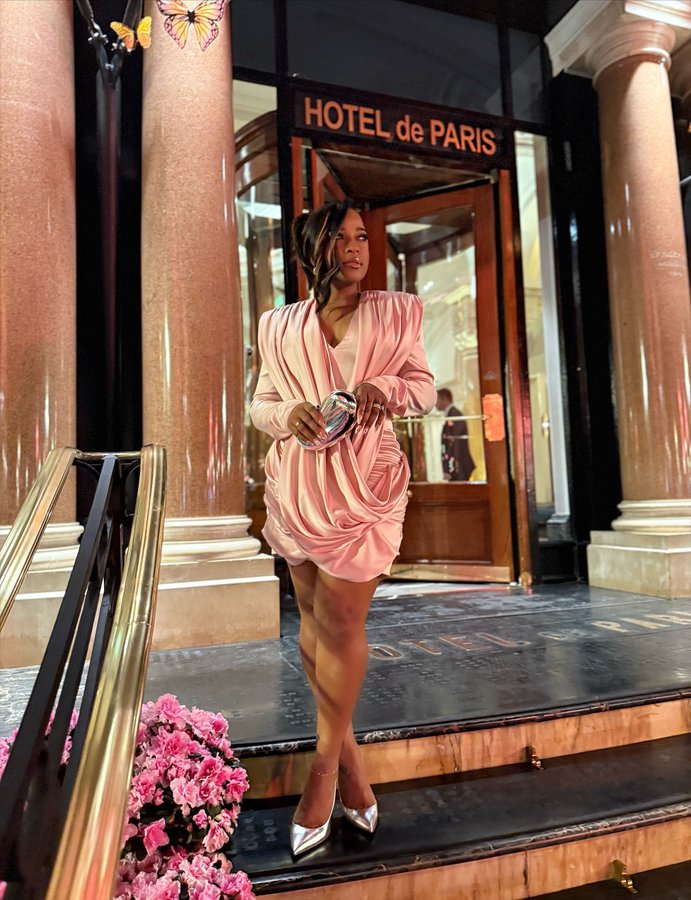 Instagram post by @toyajohnson for Stella McCartney. Caption reads: Birthday dinner💕🎂.