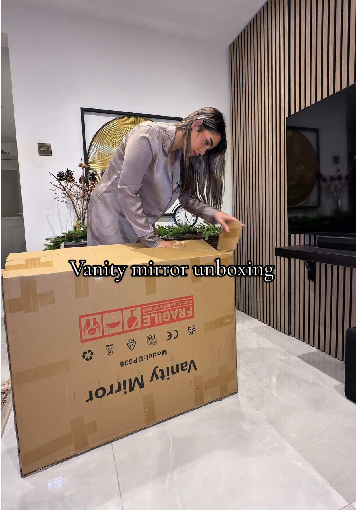 TikTok post by @helia.heli for ISOCLEAN. Caption reads: I’m upgrading my room!! Step 1 was to buy a new....