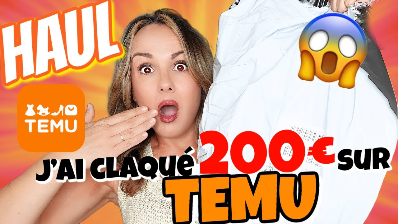 YouTube post by @OrElly for iGraal. Caption reads: 🎁 HAUL TEMU XXL: gadgets, fashion & decor at....