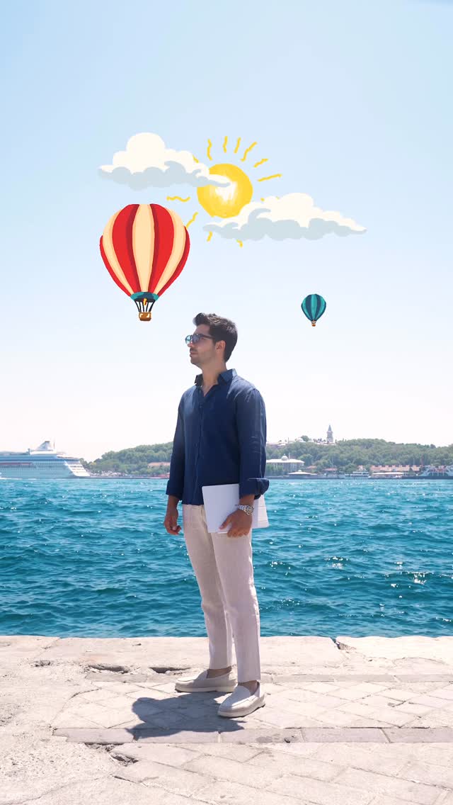 Instagram post by @robinyayla for Huawei Mobile France. Caption reads: Kalem elimdeydi, çizgiler tamamdı…
Ama bir şey....