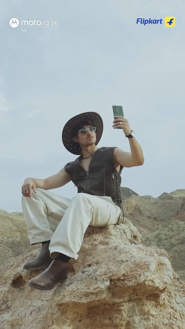 Instagram post by @kunal__tomar for Motorola. Caption reads: Shot it, lived it, conquered it and somewhere....