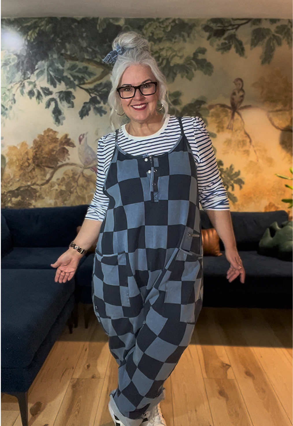 TikTok post by @cathywashkowiak for RAGS. Caption reads: @RAGS Apparel OMG this romper is so comfyyyy!....