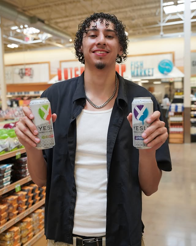 Instagram post by @edsoliss for Yesly Water. Caption reads: I am blessed to announce that Yesly Water and I....