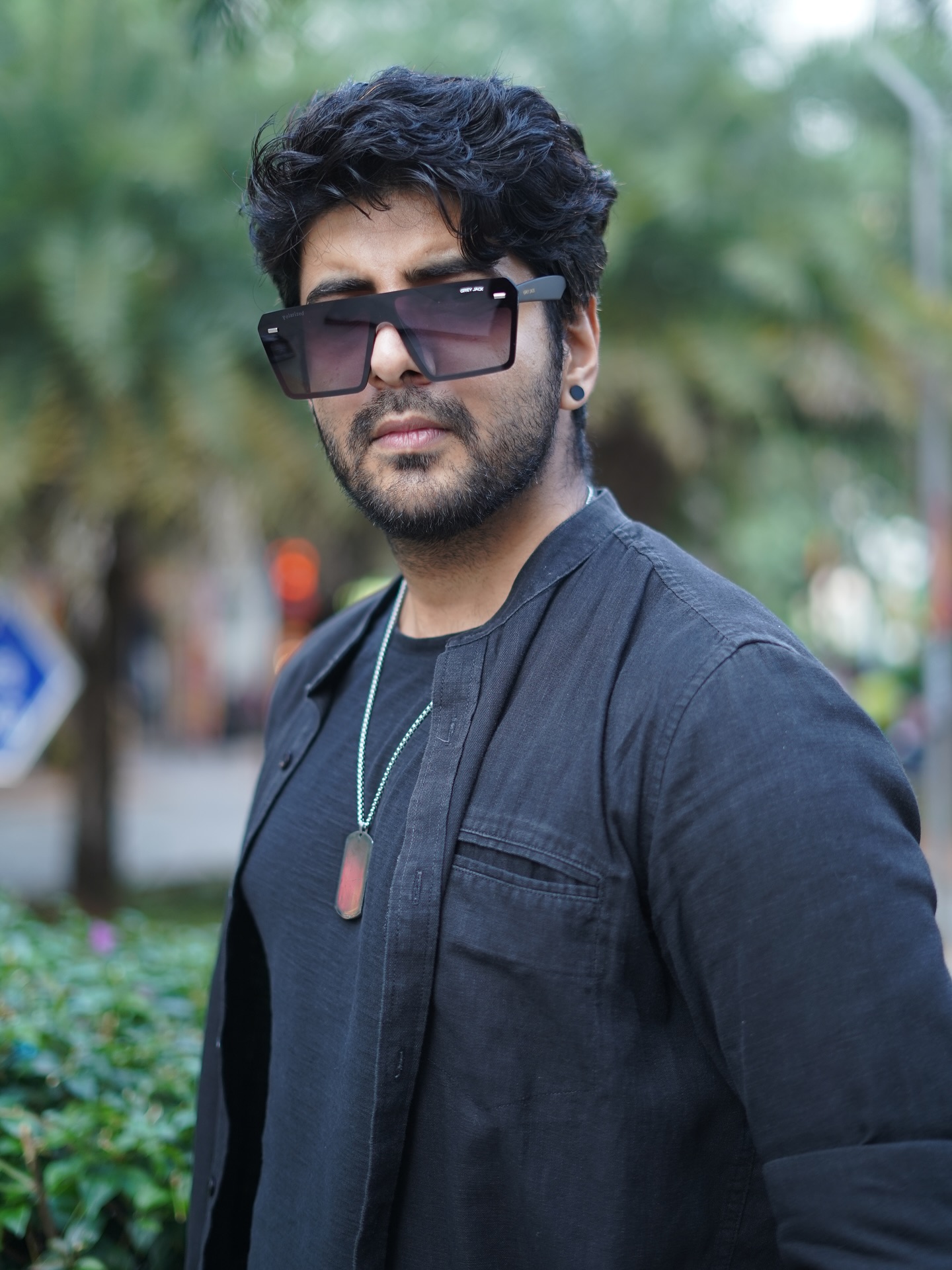 Instagram post by @harsh_nagpal for Men's Fashion & Style. Caption reads: Less talk, more charm.

#instafashion #instagram....