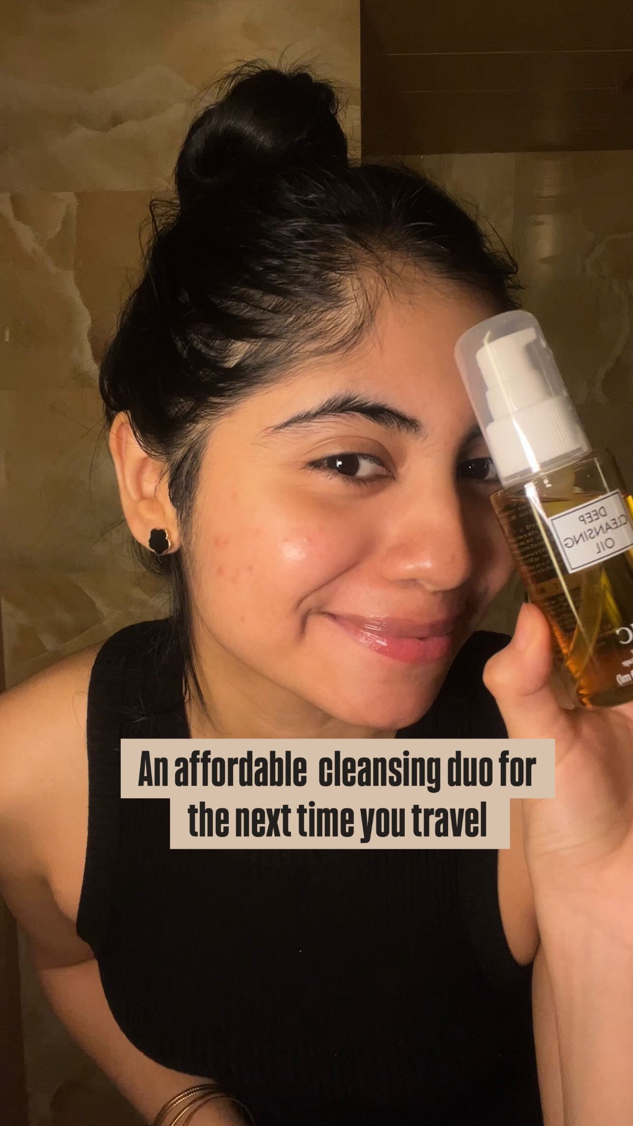 Instagram post by @tendulkar_not_out for DHC. Caption reads: [...] than any expensive serum. I have loved....