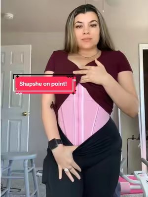 TikTok post by @pandaf20 for SHAPSHE US. Caption reads: Yes yes and yes love my faja so much! #faja....